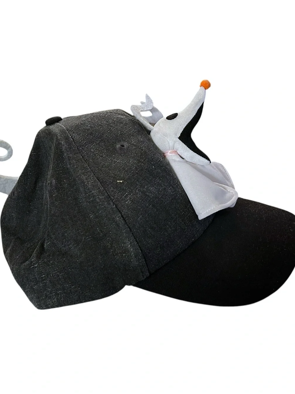 Nightmare Before Christmas Zero 3D Head and Tail Baseball Hat